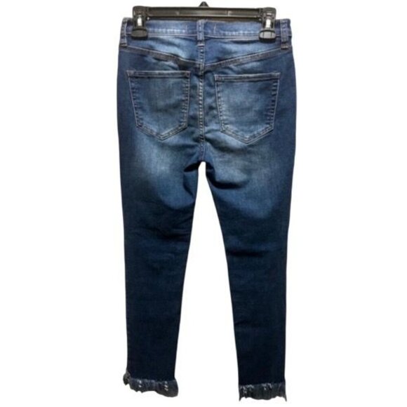 Free People Womens Great Heights Frayed Hem Skinny Jeans Size 26 - Picture 3 of 7